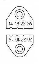 Набор ножей для термопинцета Weller WST 20/WST 82, AWG (T0058725732)