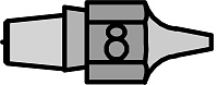 Насадка WELLER DX 118 (T0051314899)