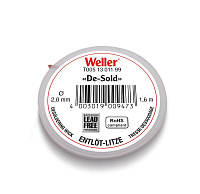 Оплетка для выпаивания Weller 2 мм/1,6 м (T0051301199)