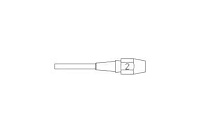 Насадка для выпайки, 3,0х5,3х10,5 мм, Weller XDSL 2 T0051326099