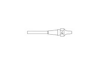Насадка для выпайки, 1,2х2,5х10,5 мм, Weller XDSL 4 T0051326299