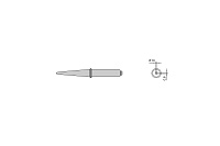 Жало паяльное WELLER CT5B8 2,4мм (4CT5B8-1)
