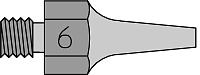 Жало паяльное WELLER DS 116 (T0051351699)