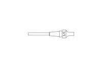 Насадка для выпайки, 1,8х3,3х10,5 мм, Weller XDSL 5 T0051326399