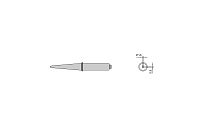 Жало паяльное WELLER CT5D8 5,0мм (4CT5D8-1)