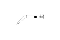 Жало паяльное WELLER CT2FX7 10,0мм (T0054251799N)