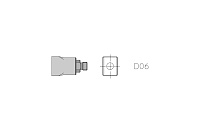 Насадка WELLER D06 10,0х13,0мм (T0058727782N)