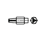 Вставной конус в очищающее оборудование для DSX / DXV 80, Weller T0058706794N